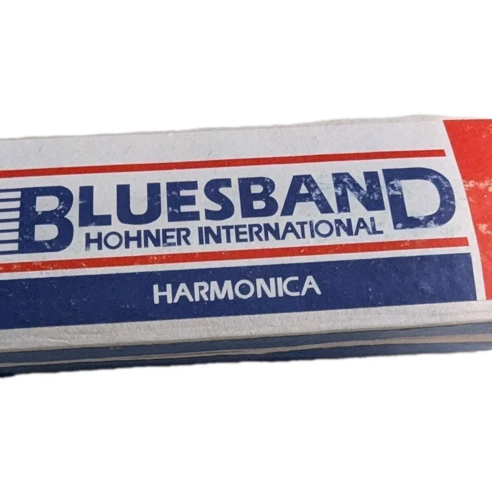 Hohner Bluesband Harmonica Key of C - 10 Hole Diatonic Blues Harp with Box 1501
